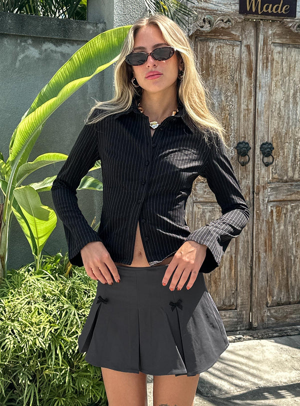 Anni Çizgili Gömlek