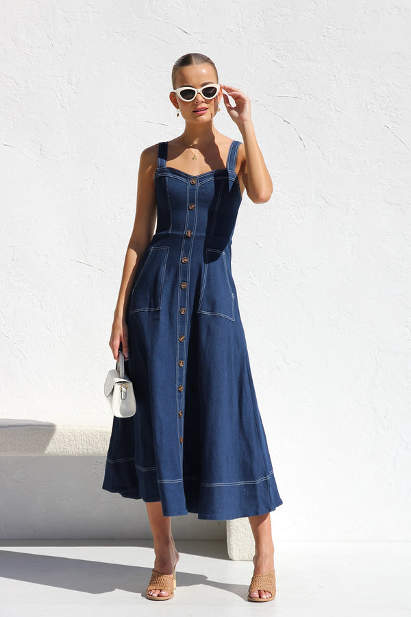 Danielle Elbise İndıgo Denim