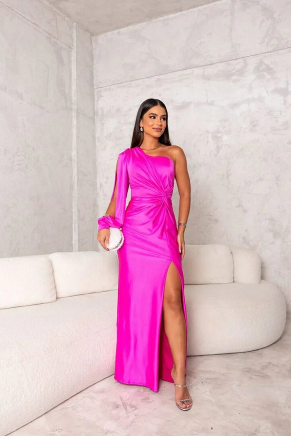 Yolina Şık Uzun Elbise