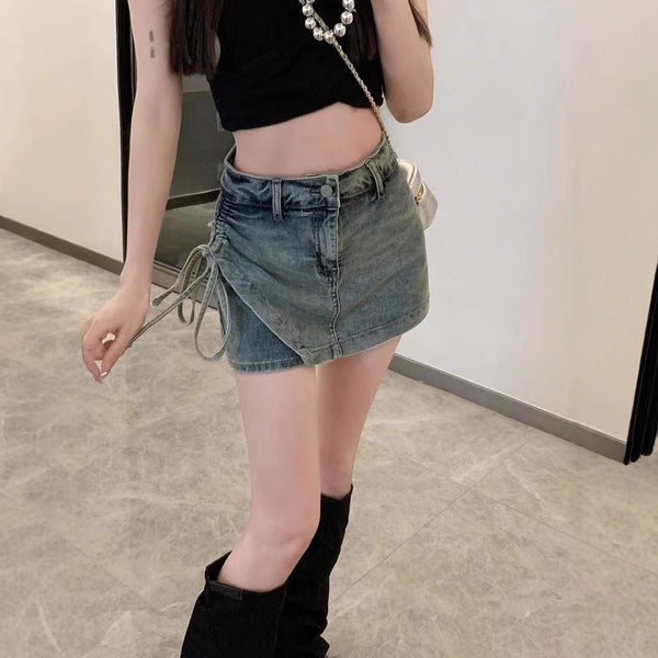 A Kesim Mini Kot Etek