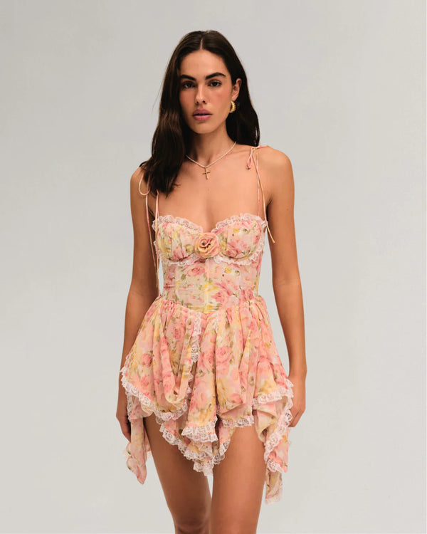 Elea Asimetrik Mini Elbise